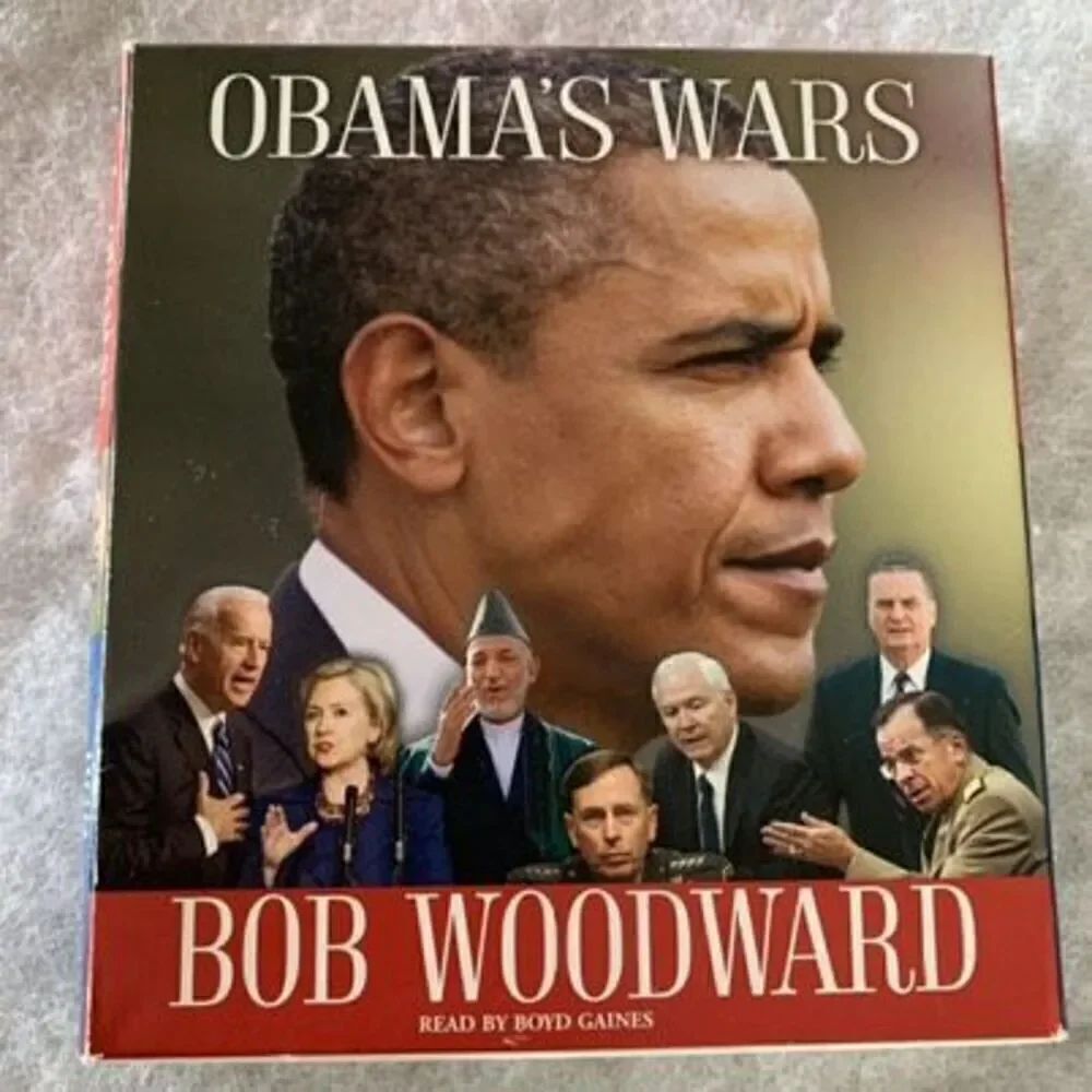 OBama’s Wars Bob Woodward 6 Disc Audiobook